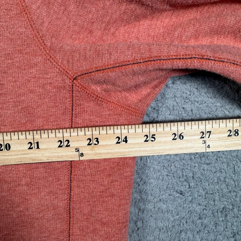 Tommy Bahama Sweater Men's XL Orange Knit‎ Quarter Zip Reversible Preppy Holiday
